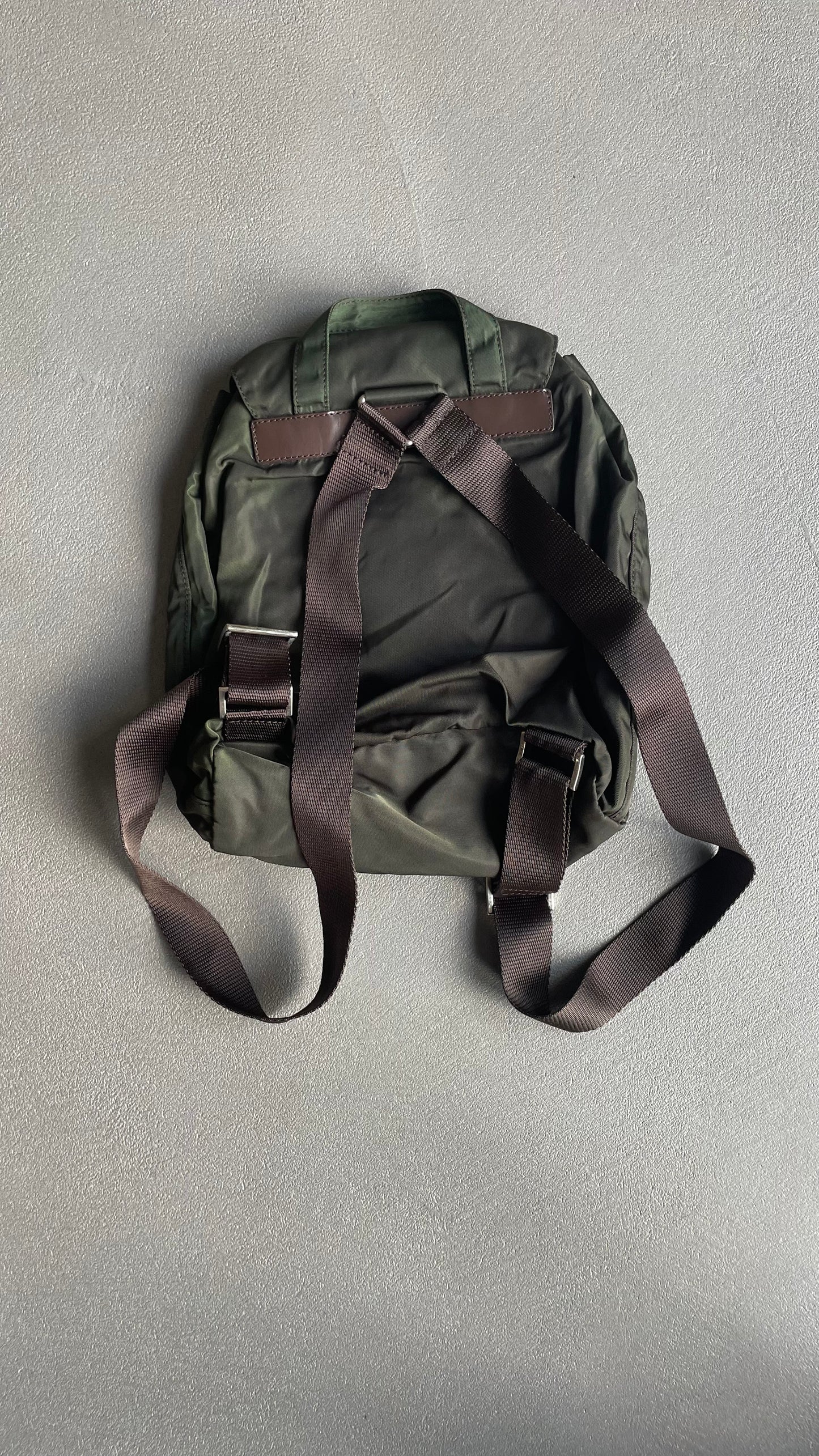 ZAINO PRADA VERDE PICCOLO