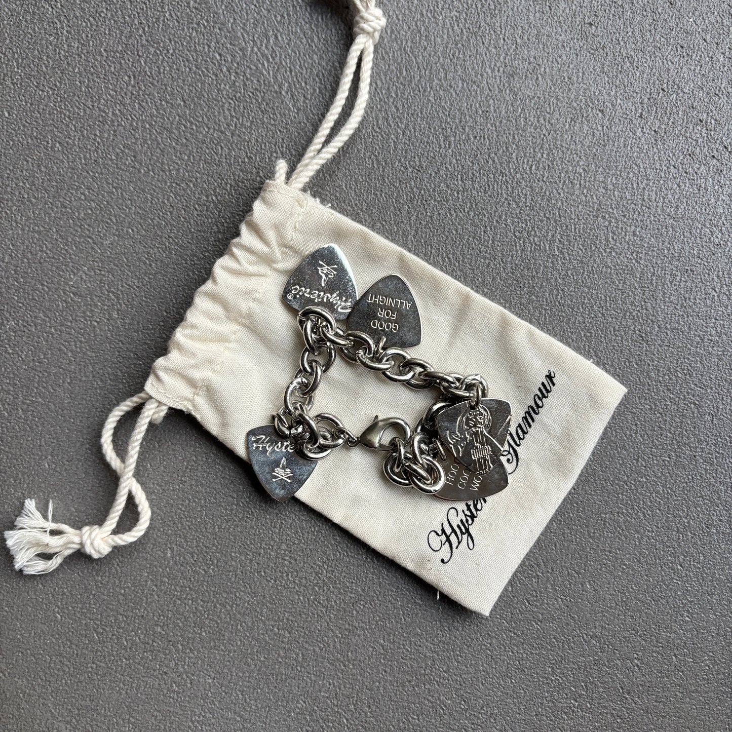 HYSTERIC GLAMOUR PLECTRUM BRACELET