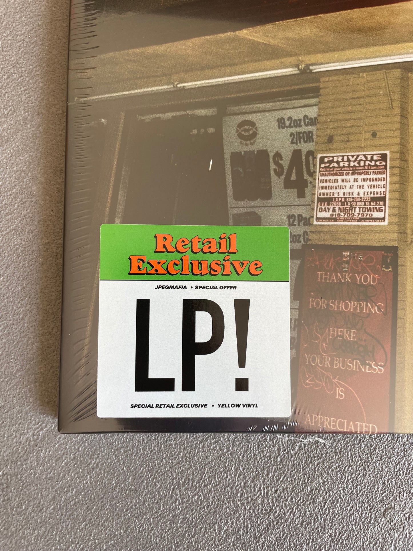 JPEGMAFIA OFFLINE! VINILE GIALLO