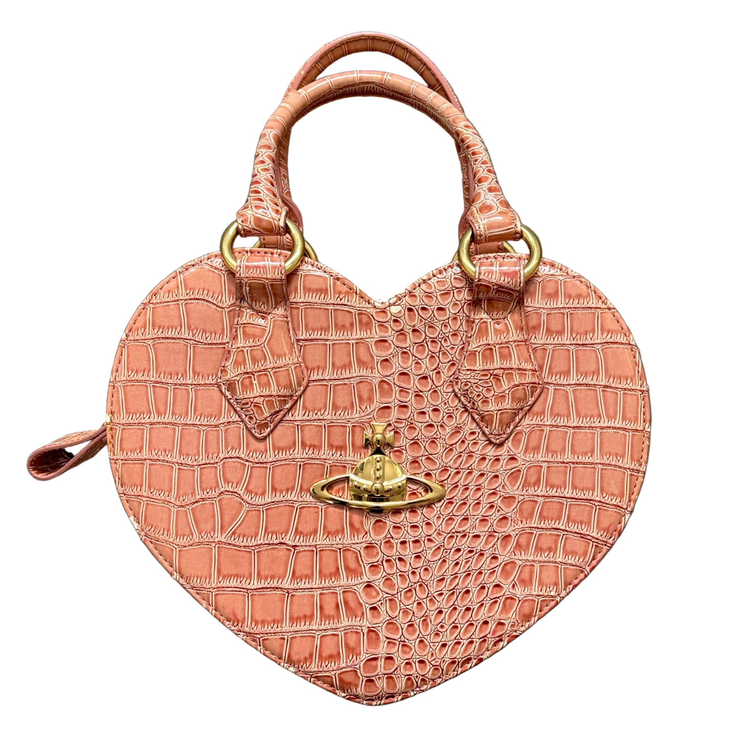 VIVIENNE WESTWOOD HEART BAG PINK
