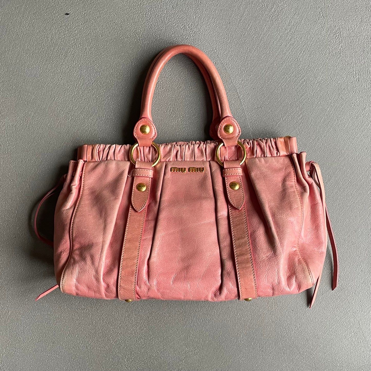 BORSA A MANO MIUMIU ROSA