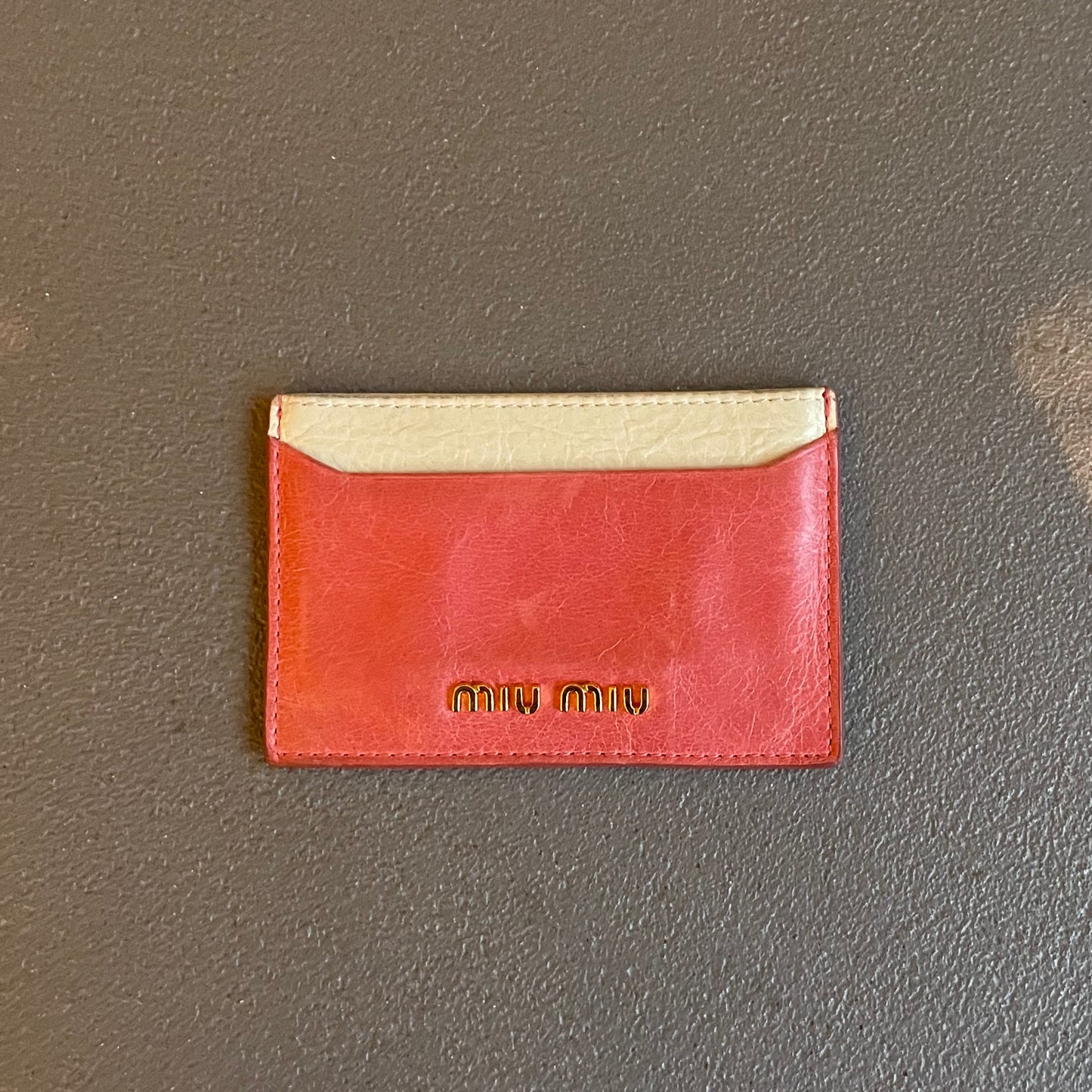 PORTA CARTE MIUMIU ROSA