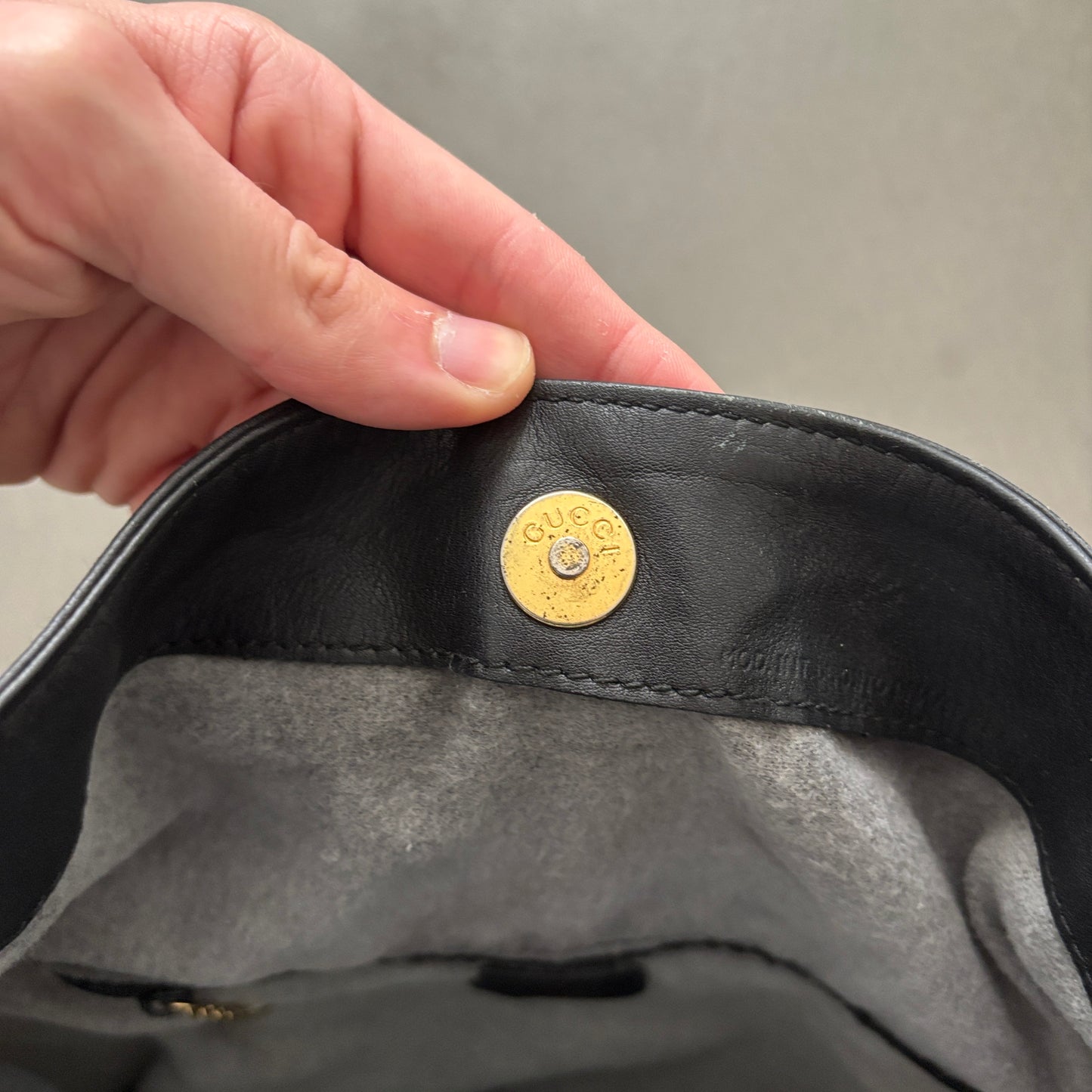 GUCCI BY TOM FORD BAMBOO LEATHER BAG