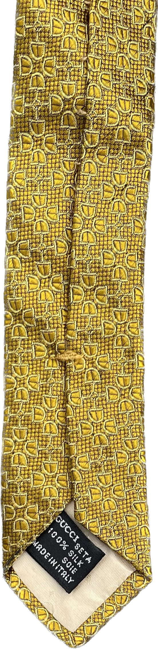 CRAVATE DORÉE GUCCI