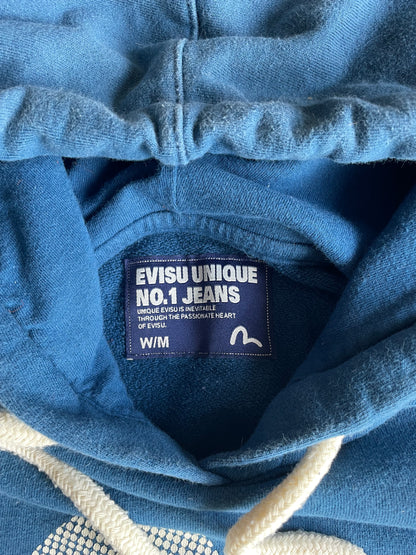 EVISU HOODIE BLUE [XS]