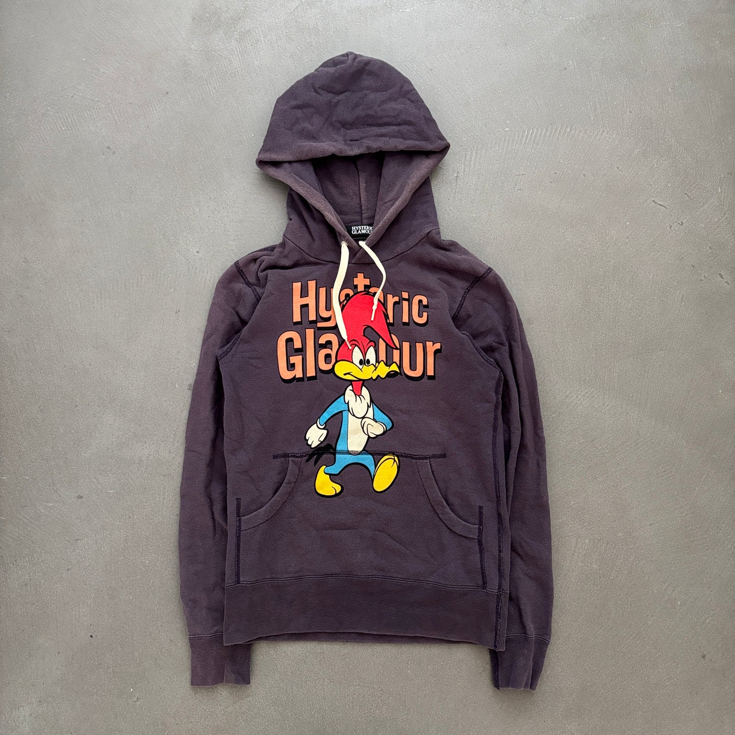 HYSTERIC GLAMOUR WOODY WOODPECKER HOODIE [S]