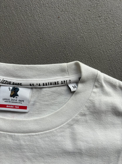 BAPE URSUS HEAD TEE WHITE [M]