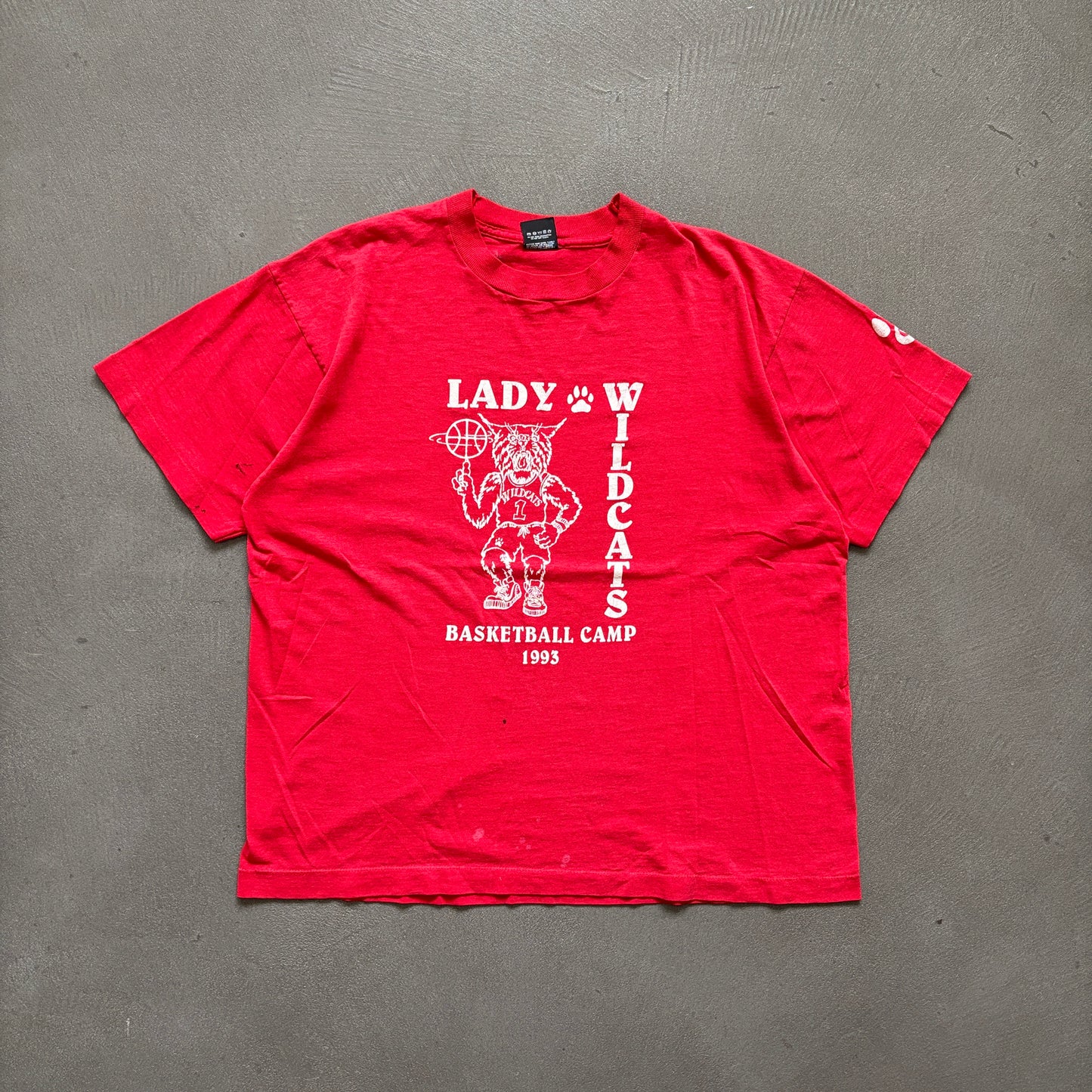 1993 LADY WILDCAT TEE | SCREEN STAR TAG [XL]