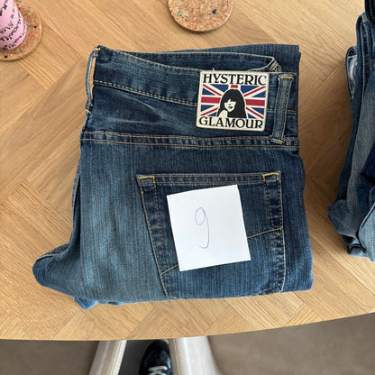 HYSTERIC GLAMOUR STUDDED DENIM #9 [W32]