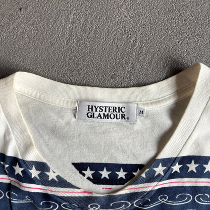 HYSTERIC GLAMOUR CASINO TEE WHITE [M]