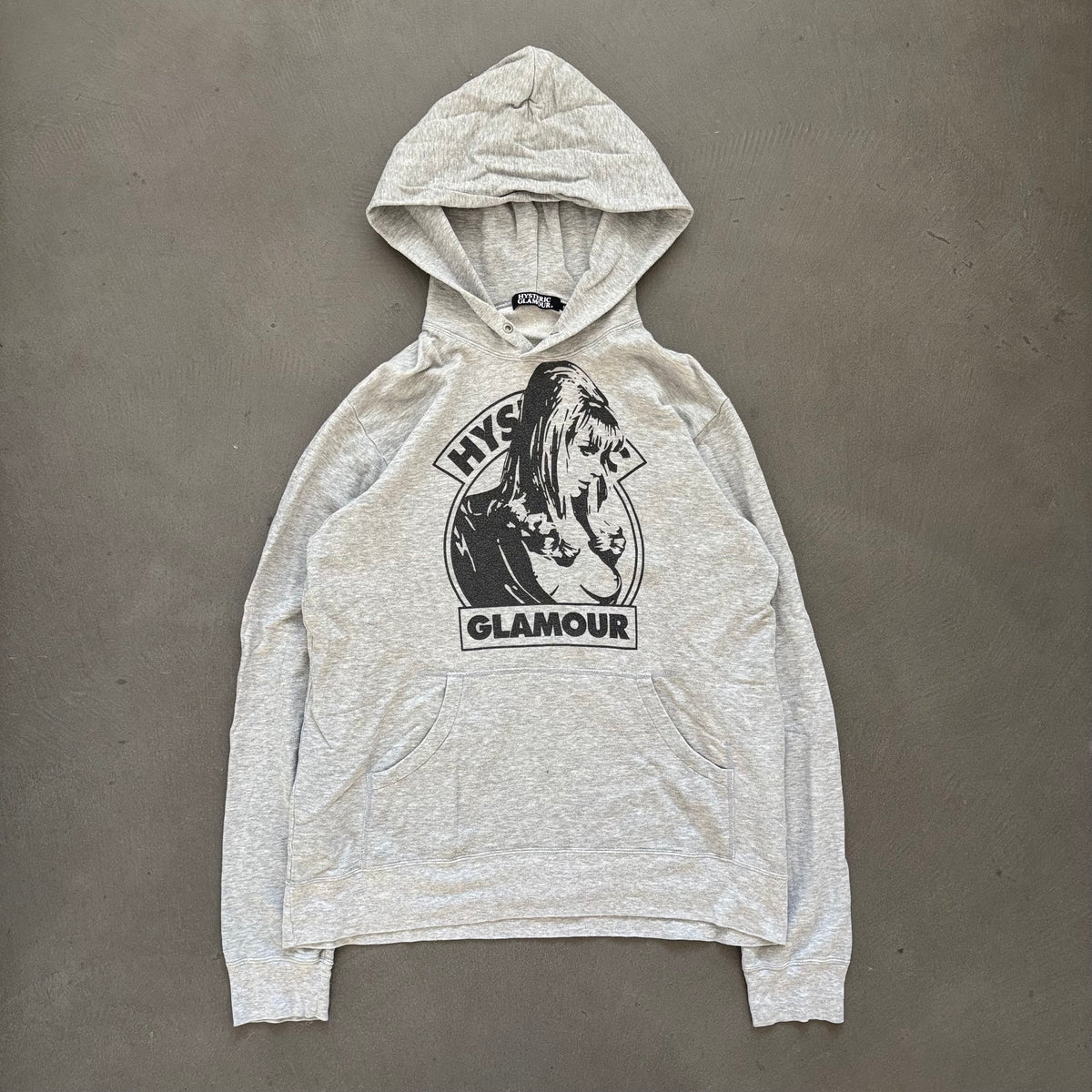 HYSTERIC GLAMOUR BODY LOGO HOODIE [L]
