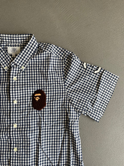 CAMICIA CON LOGO GRANDE BAPE [L]