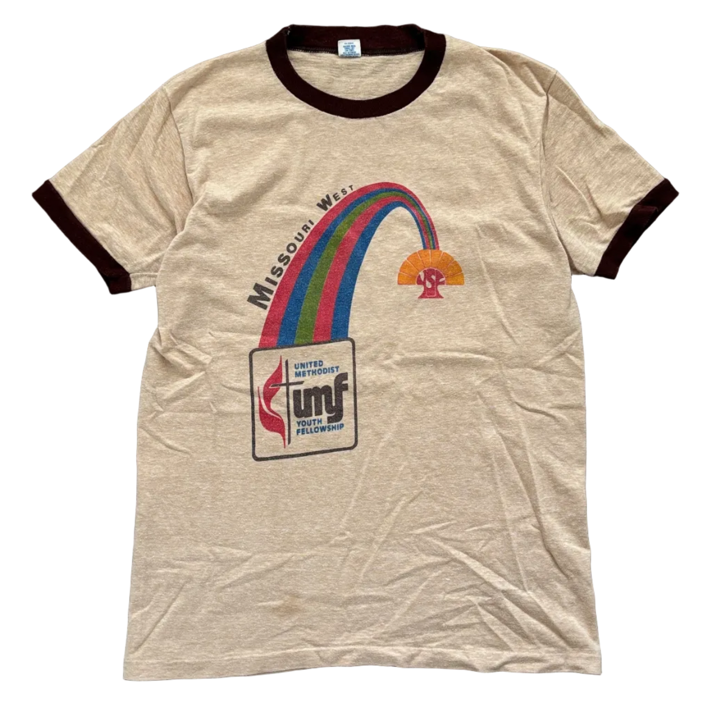 70S MISSOURI WEST RINGER TEE | ARTEX TAG [M]