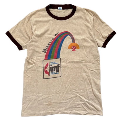 70S MISSOURI WEST RINGER TEE | ARTEX TAG [M]