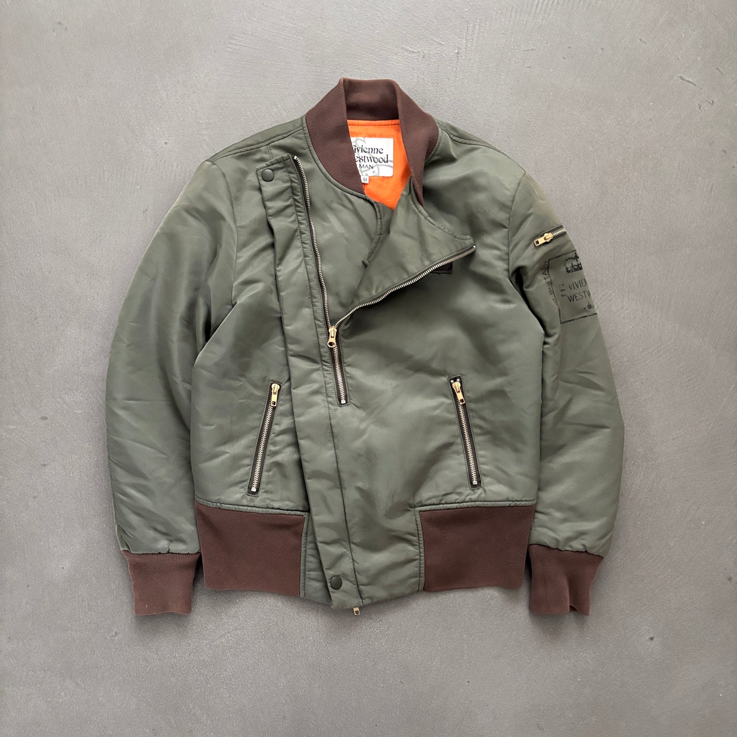 VIVIENNE WESTWOOD MA-1 FLIGHT JACKET [M]