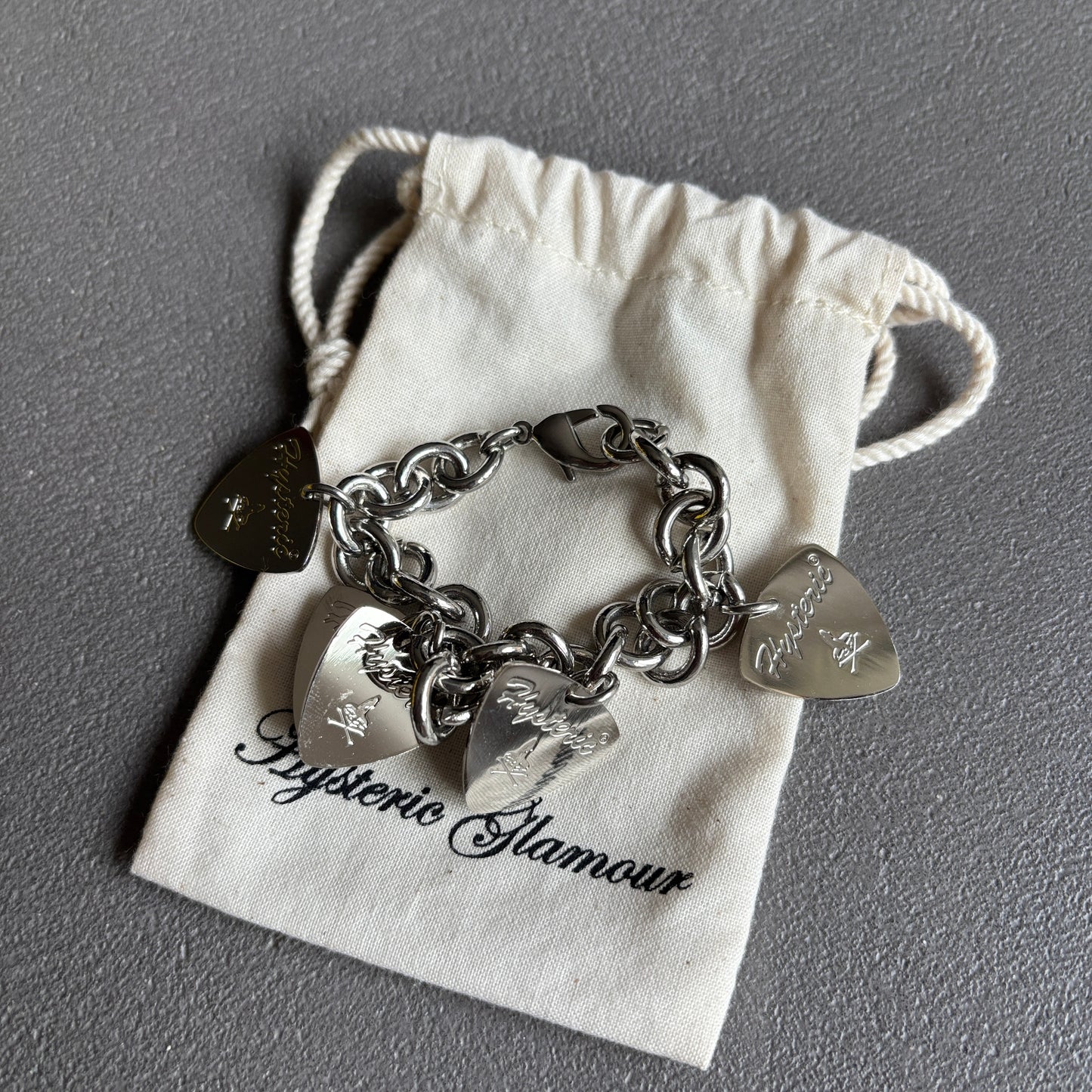 HYSTERIC GLAMOUR GUITAR PICK BRACELET [ONE SIZE]