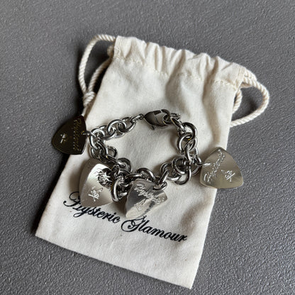 HYSTERIC GLAMOUR GUITAR PICK BRACELET [ONE SIZE]