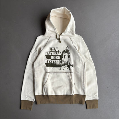 90S HYSTERIC GLAMOUR NATURAL BORN HYSTERIC HOODIE [S]