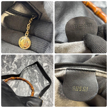 GUCCI BY TOM FORD BAMBOO LEATHER BAG
