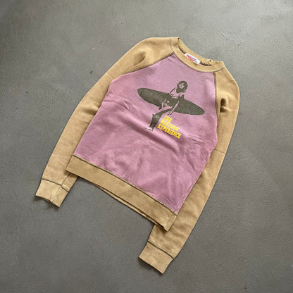 HYSTERIC GLAMOUR HYSTERIC EXPERIENCE RAGLAN SWEATER [S]