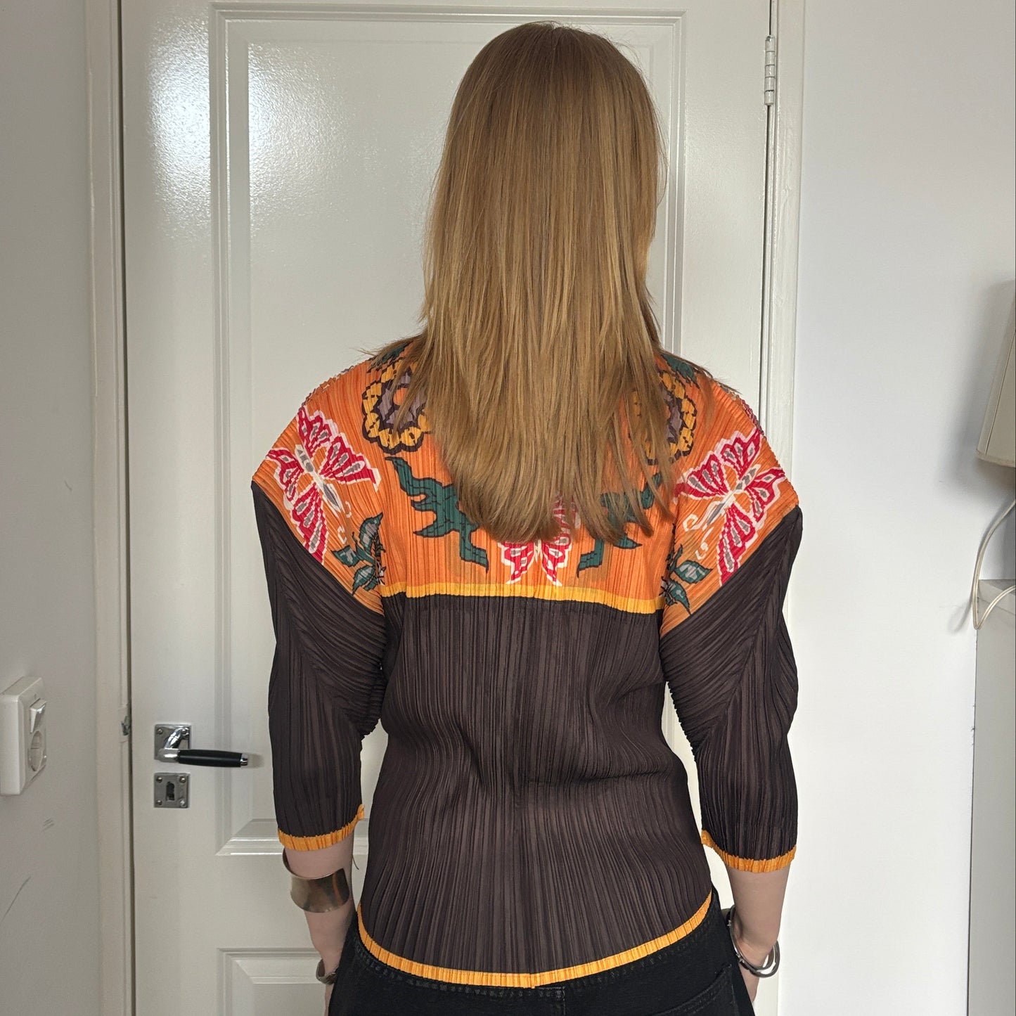 ISSEY MIYAKE PLEATS PLEASE BUTTERFLY TOP [M]