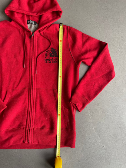 HYSTERIC GLAMOUR ROUGE ZIP UP [L]