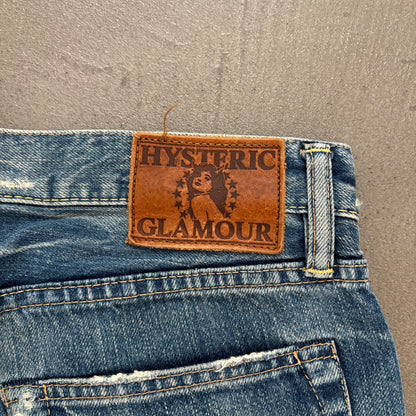 HYSTERIC GLAMOUR STUDDED SELVEDGE DENIM #6 [W30]