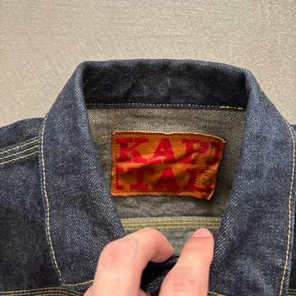 KAPITAL NR.2 BUCKLEBACK SELVEDGE DENIM JACKET [S]