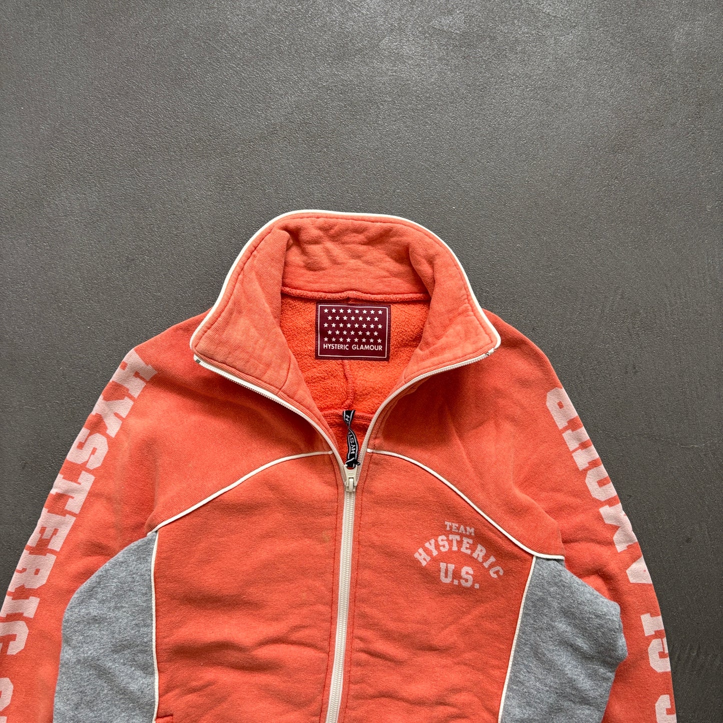 HYSTERIC GLAMOUR TEAM HYSTERIC ZIP SWEATER [L]