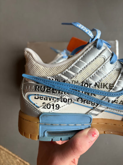 NIKE OFF—WHITE RUBBER DUNKS UNC [EU44]