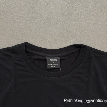 NUMBER (N)INE MARLBORO SHIELD TEE BLACK [M]