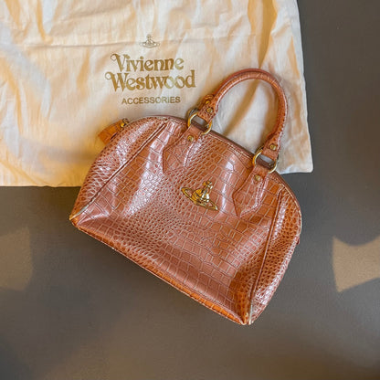 VIVIENNE WESTWOOD PINK HANDBAG