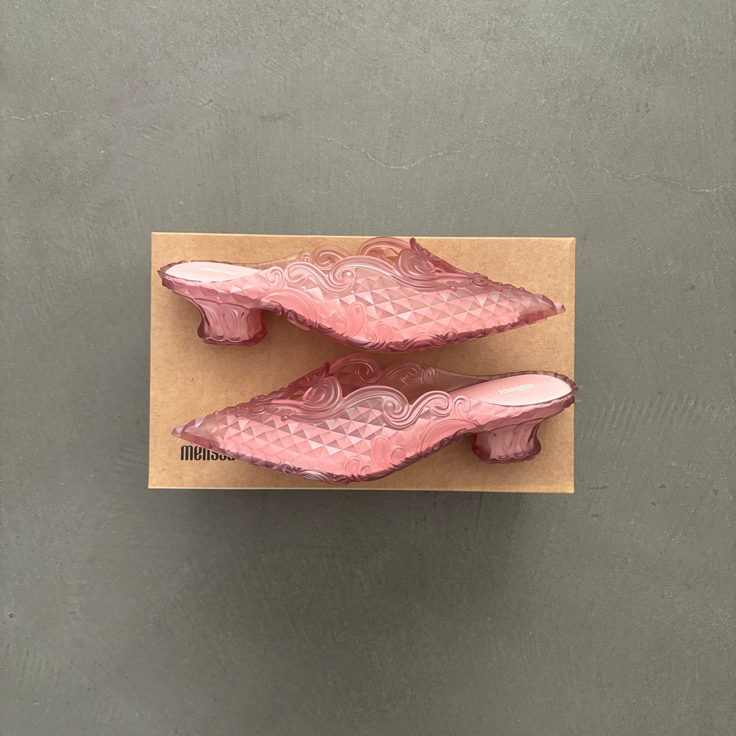 Y/PROJECT X MELISSA COURT SHOE MULES PINK [NEW]