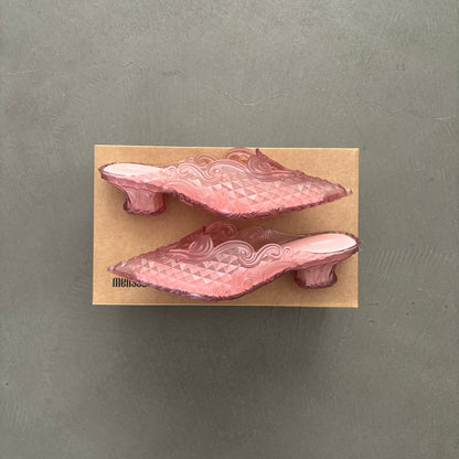 Y/PROJECT X MELISSA COURT SHOE MULES PINK [NEW]