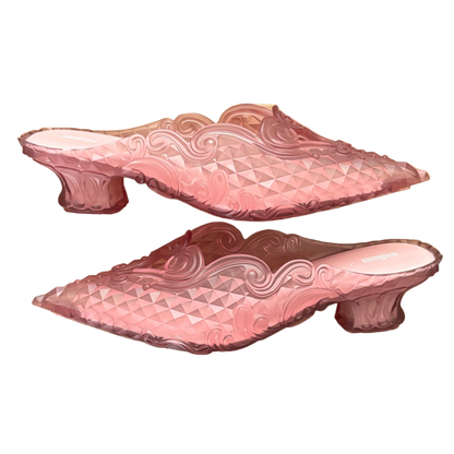 Y/PROJECT X MELISSA COURT SHOE MULES PINK [NEW]