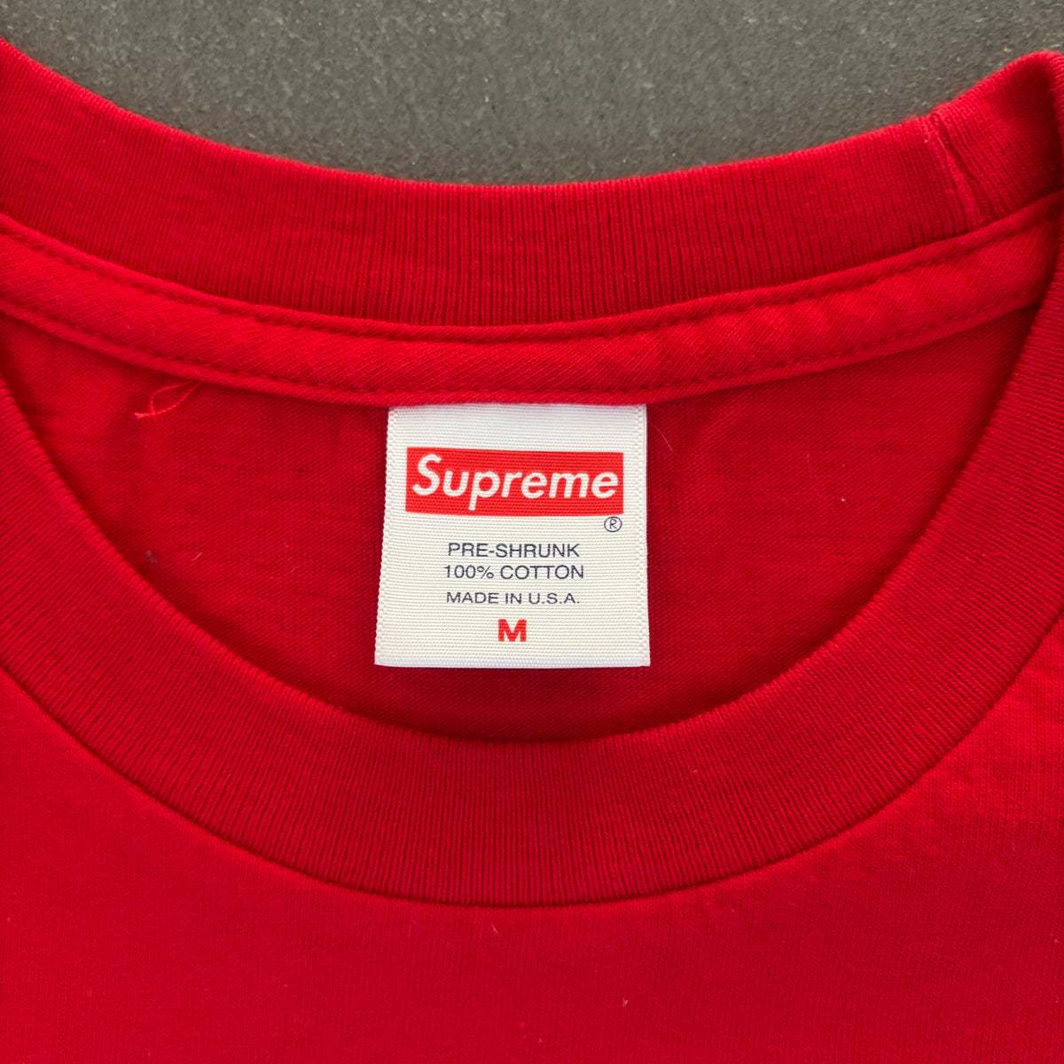 FW19 SUPREME BIBLE TEE RED [M]