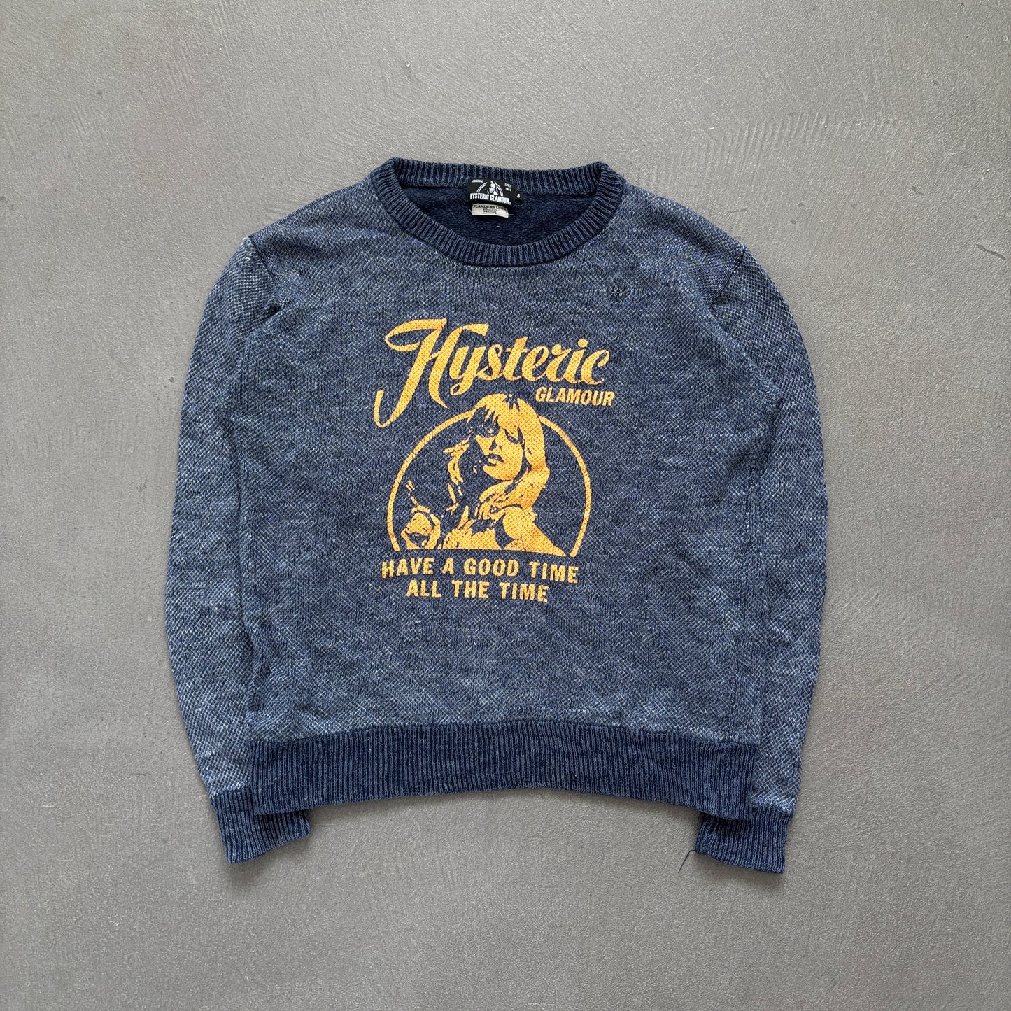 HYSTERIC GLAMOUR HAVE A GOOD TIME KNIT [S]