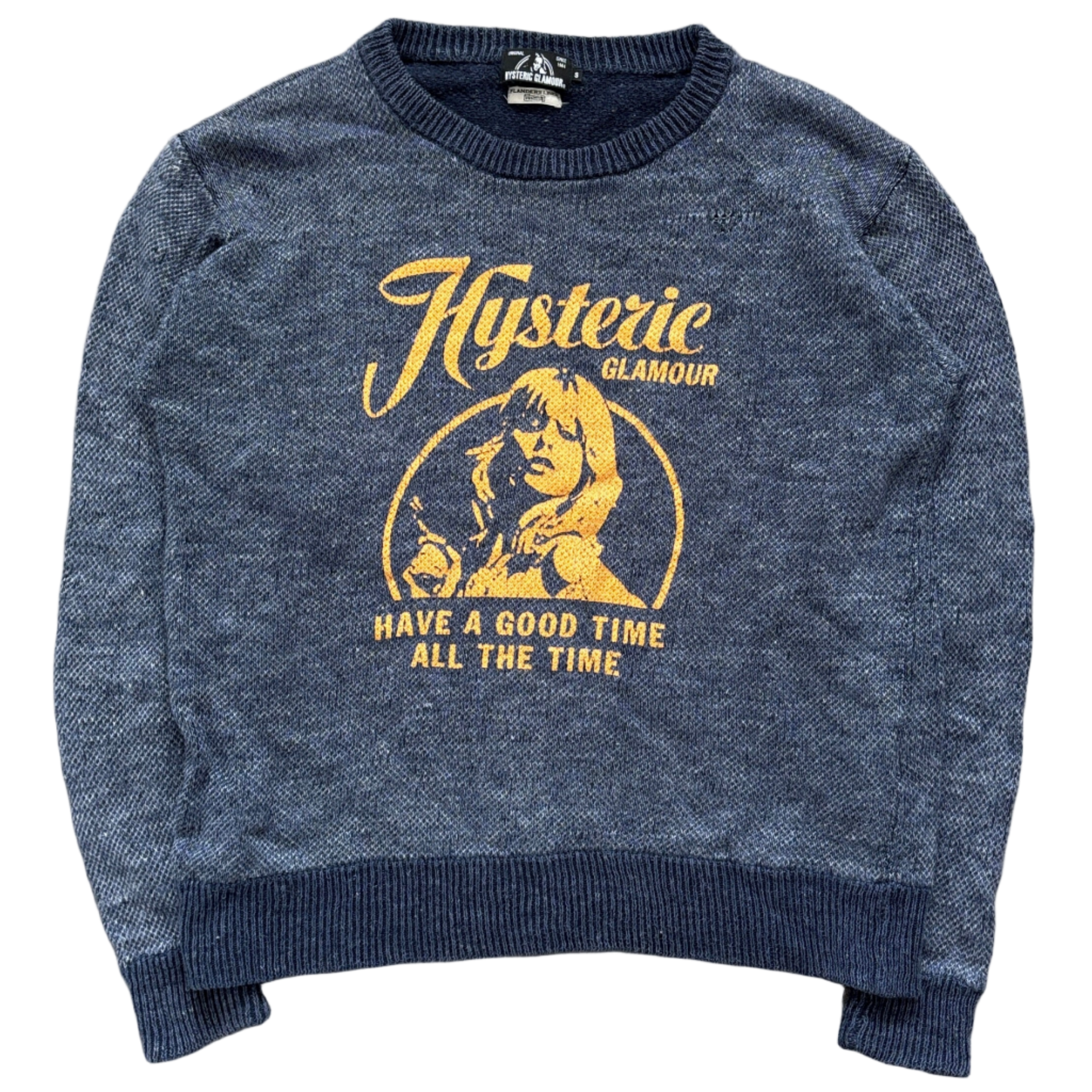 HYSTERIC GLAMOUR HAVE A GOOD TIME KNIT [S]