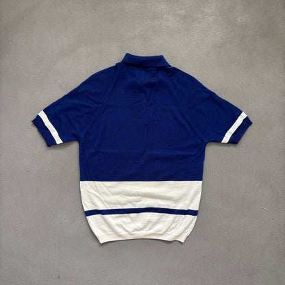 RAF SIMONS X FRED PERRY WOOL POLO BLUE [M]