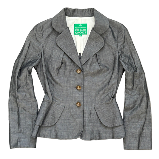 VIVIENNE WESTWOOD SUIT JACKET GREY [M]