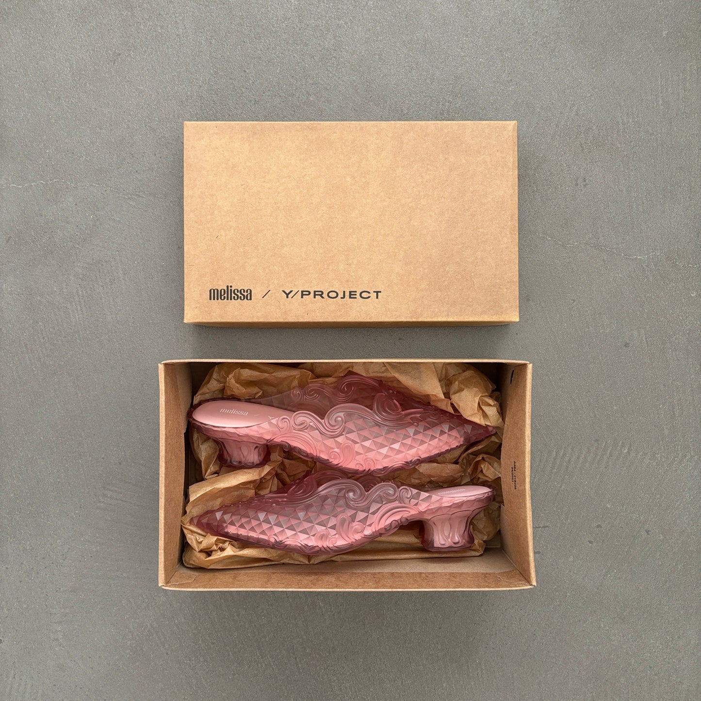 Y/PROJECT X MELISSA COURT SHOE MULES PINK [NEW]
