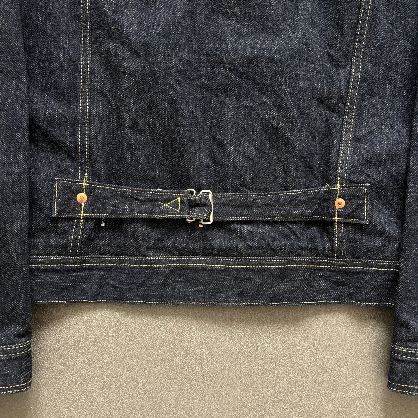 KAPITAL NR.2 BUCKLEBACK SELVEDGE DENIM JACKET [S]