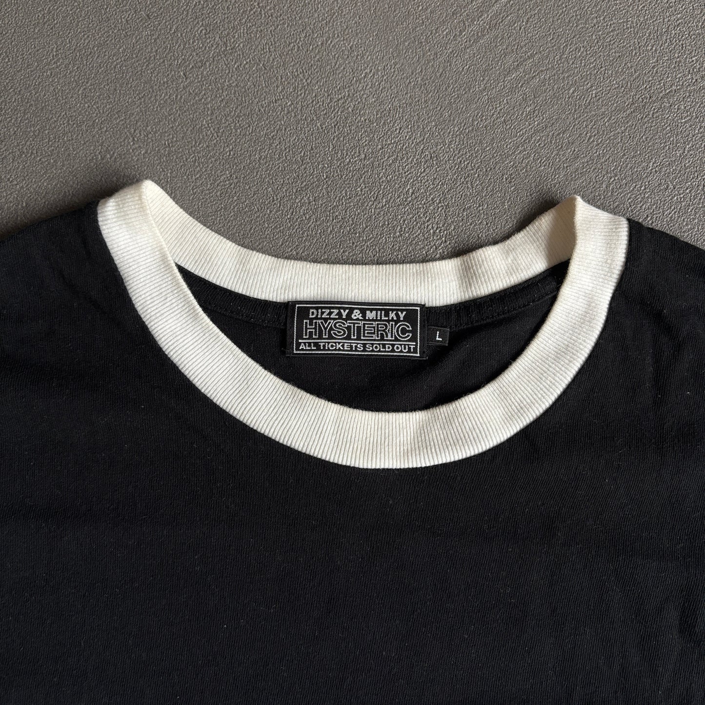 HYSTERIC GLAMOUR LADY LOGO TEE WHITE [XL]