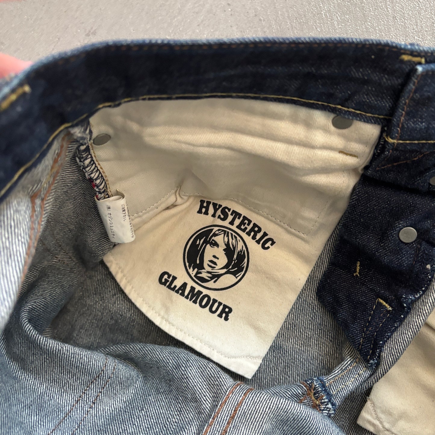 HYSTERIC GLAMOUR STUDDED SELVEDGE DENIM #17 [W30]