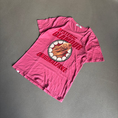 HYSTERIC GLAMOUR ORIGINAL FAKE TEE PINK [M]