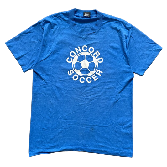 90S CONCORD SOCCER TEE | SCREEN STARS TAG [L]
