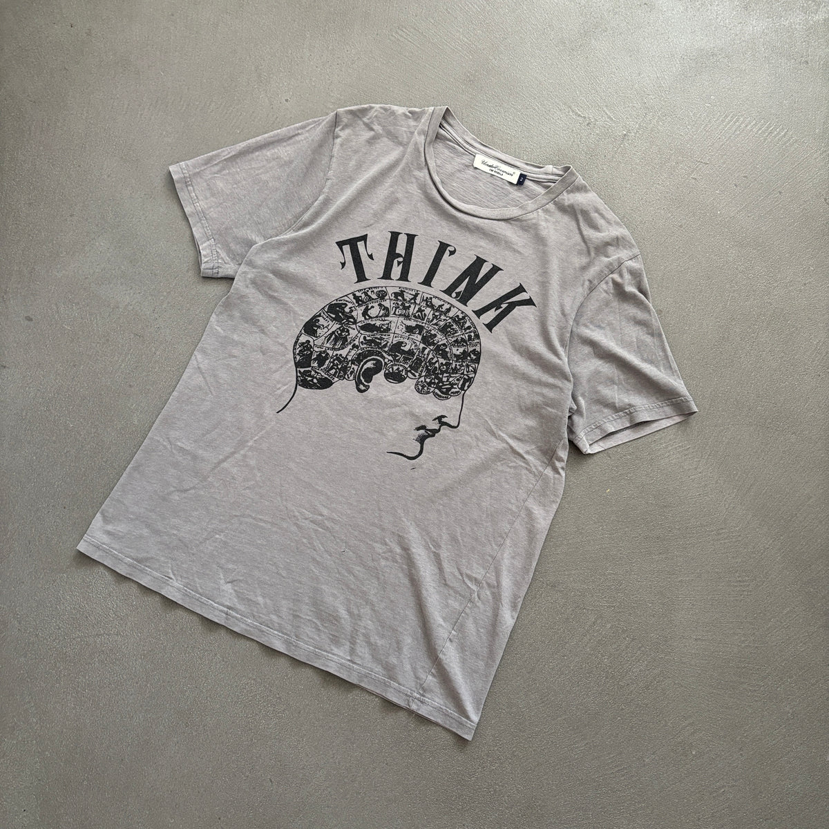 UNDERCOVERISM THINK TEE GREY [M]