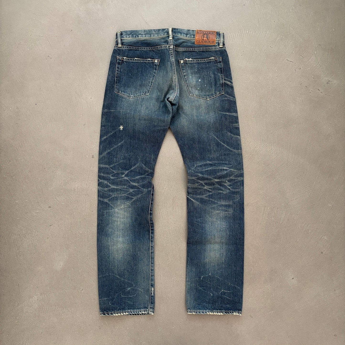HYSTERIC GLAMOUR STUDDED SELVEDGE DENIM #4 [W30]