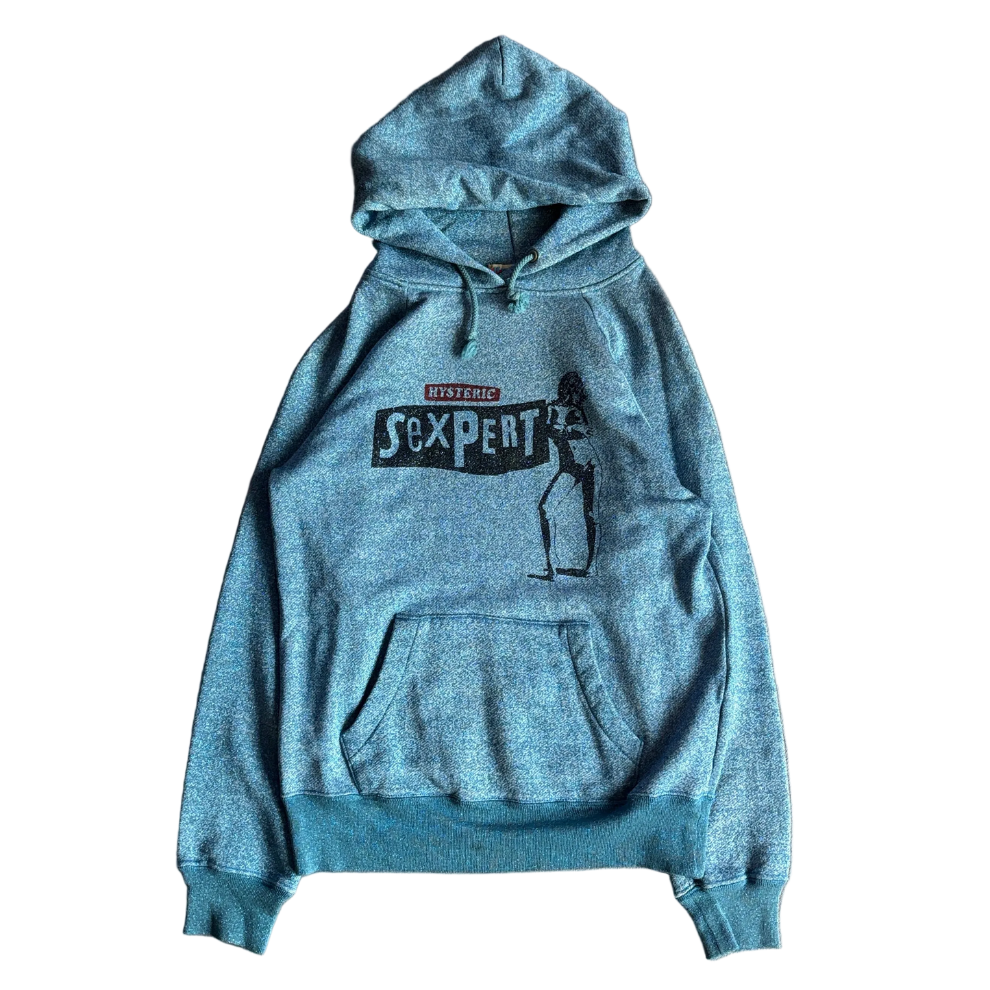 HYSTERIC GLAMOUR SEXPISTOLS HOODIE BLUE/GREY [XS]