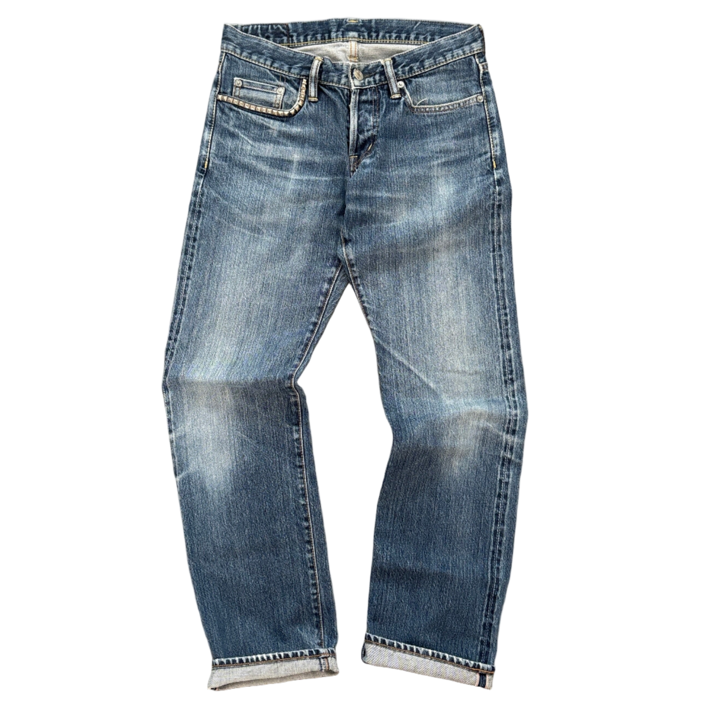 HYSTERIC GLAMOUR STUDDED SELVEDGE DENIM [W30]